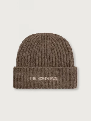 Obrázek produktu The North Face pletená čepice dámská s příměsí merino vlny Fohair hnědá
