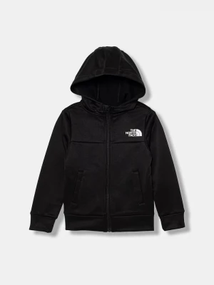Obrázek produktu The North Face rozepínací mikina s kapucí dětská TEEN REAXION FZ HOODIE černá