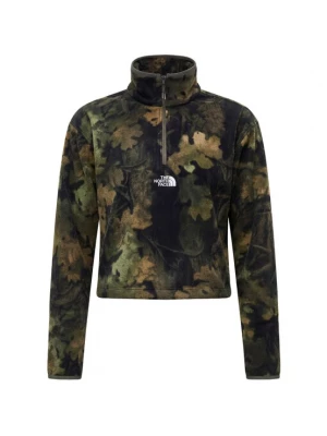 Obrázek produktu THE NORTH FACE Sportovní svetr 'NOVELTY GLACIER' hnědá / zelená / tmavě zelená / černá