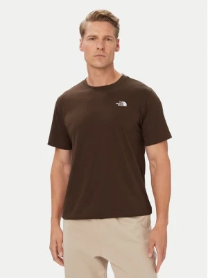 Obrázek produktu The North Face T-Shirt Evolution Simple Dome NF0A8CZ2 Tmavě hnědá Regular Fit