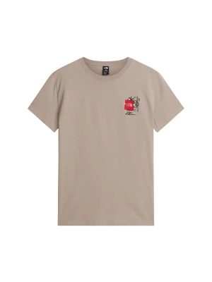 Obrázek produktu THE NORTH FACE Tričko světle hnědá / červená