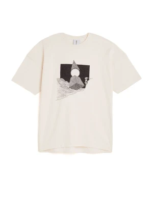 Obrázek produktu The Rad Black Kids Tričko 'Afro Space T-Shirt (Collab with KenjoDrawing)' přírodní bílá