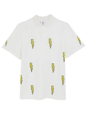 Obrázek produktu The Rad Black Kids Tričko 'Speed Bolt Polo' bílá