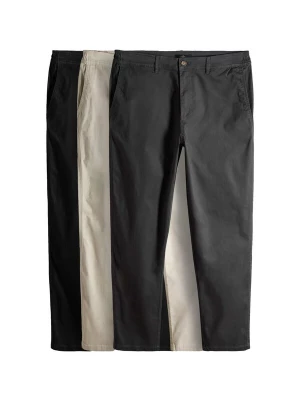 Obrázek produktu The Set Chino kalhoty krémová / antracitová / černá