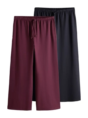 Obrázek produktu The Set Kalhoty námořnická modř / burgundská červeň