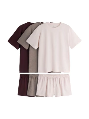 Obrázek produktu The Set Pyžamo 'Essentials' režná / švestková / světle růžová