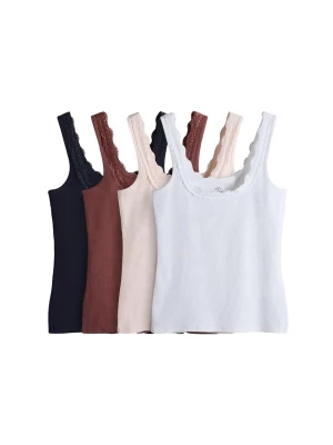 Obrázek produktu The Set Top čokoládová / pudrová / černá / bílá
