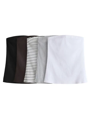 Obrázek produktu The Set Top čokoládová / světle šedá / černá / bílá