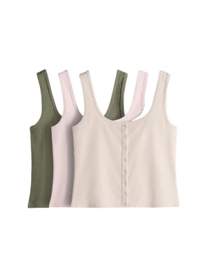 Obrázek produktu The Set Top krémová / růže / bílá