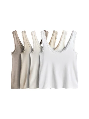 Obrázek produktu The Set Top světle béžová / čokoládová / bílá