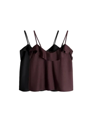 Obrázek produktu The Set Top vínově červená / černá