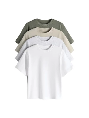 Obrázek produktu The Set Tričko béžová / světle šedá / olivová / bílá
