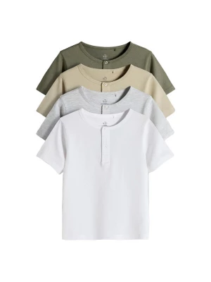 Obrázek produktu The Set Tričko šedý melír / zelená / khaki / olivová