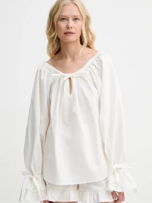 Obrázek produktu The Sleeper Lněná halenka The Sleeper béžová