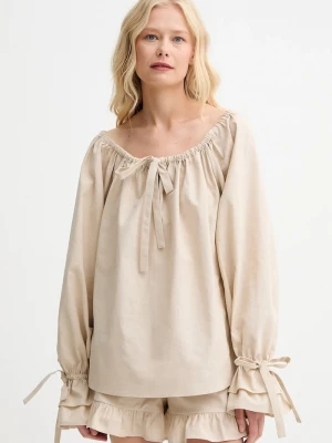 Obrázek produktu The Sleeper Lněná halenka The Sleeper béžová