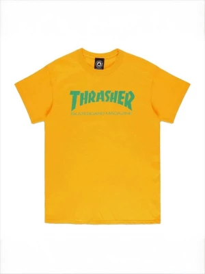 Obrázek produktu THRASHER Tričko 'SKATE MAG T-SHIRT' zlatá
