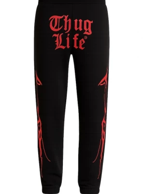 Obrázek produktu Thug Life Sportovní kalhoty 'Thug Life Ink' červená / černá
