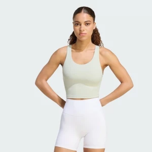 Obrázek produktu Tílko All Me Medium Support Bra Adidas Halo Green