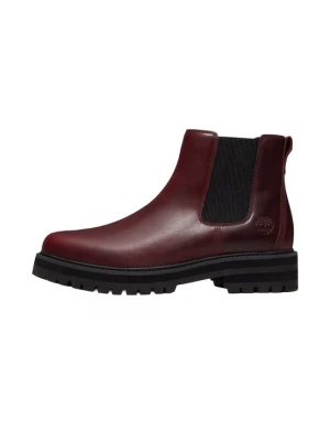 Obrázek produktu TIMBERLAND Chelsea boty burgundská červeň