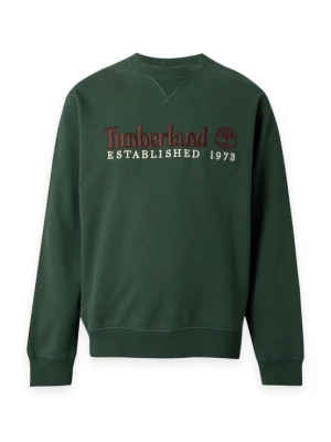 Obrázek produktu TIMBERLAND Mikina 'ESTABLISHED 1973' světle béžová / hnědá / tmavě zelená
