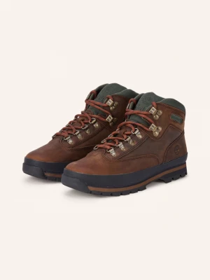Obrázek produktu Timberland Šněrovací Boty Euro Hiker tmavě hnědá / zelená