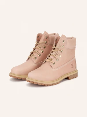 Obrázek produktu Timberland Šněrovací Boty Premium 6-Inch růžová / stříbrná