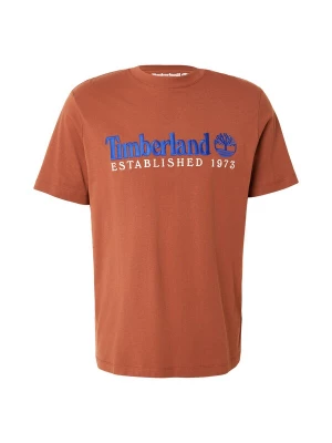 Obrázek produktu TIMBERLAND Tričko 'ESTABLISHED 1973' námořnická modř / rezavě hnědá / bílá