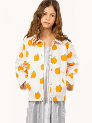Obrázek produktu Tinycottons Dětská bavlněná bunda Tinycottons APPLES JACKET béžová