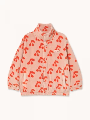 Obrázek produktu Tinycottons Dětská bunda Tinycottons CHERRIES POLAR JACKET oranžová