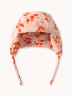 Obrázek produktu Tinycottons Dětská čepice Tinycottons CHERRIES EARFLAP BEANIE oranžová