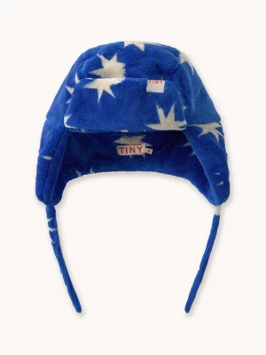 Obrázek produktu Tinycottons Dětská čepice Tinycottons STARS EARFLAP BEANIE námořnická modř