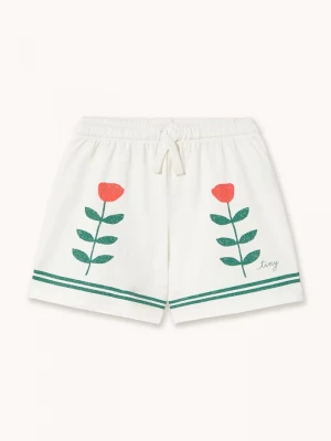 Obrázek produktu Tinycottons Dětské bavlněné šortky Tinycottons RED ROSES GRAPHIC SHORTS