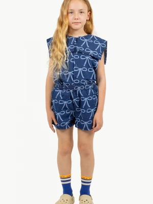 Obrázek produktu Tinycottons Dětské kraťasy Tinycottons BOWS WOVEN SHORT modrá