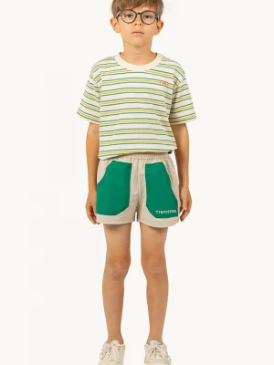 Obrázek produktu Tinycottons Dětské kraťasy Tinycottons COLOR BLOCK SHORT béžová