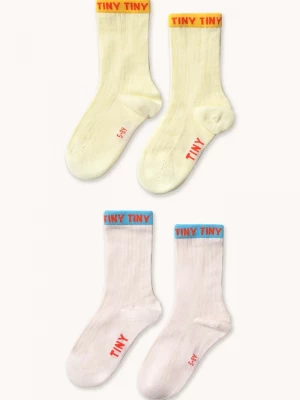 Obrázek produktu Tinycottons Dětské ponožky Tinycottons TINY MEDIUM SOCKS 2-pack žlutá