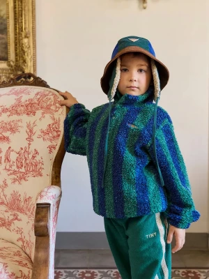Obrázek produktu Tinycottons Dětský bavlněný klobouk Tinycottons COLOR BLOCK BUCKET HAT námořnická modř