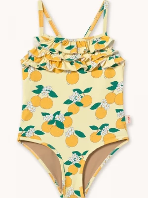 Obrázek produktu Tinycottons Jednodílné dětské plavky Tinycottons ORANGES SWIMSUIT žlutá