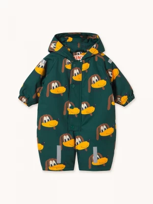Obrázek produktu Tinycottons Kojenecký overal Tinycottons DOGS SNOW ONE-PIECE tyrkysová