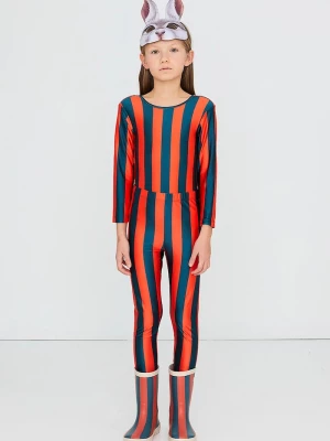 Obrázek produktu Tinycottons legíny dětské RED-BLUE STRIPES SHINY LEGGINGS