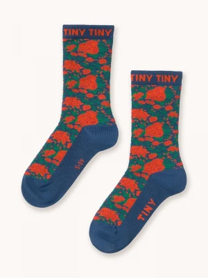 Obrázek produktu Tinycottons ponožky dětské ROSES MEDIUM SOCKS námořnická modř