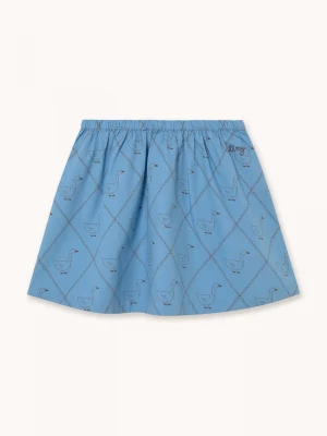 Obrázek produktu Tinycottons rozšířená sukně bavlněná GEESE POPLIN SKIRT modrá