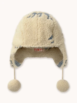 Obrázek produktu Tinycottons ušanka dětská HORSES SHERPA EARFLAP BEANIE béžová