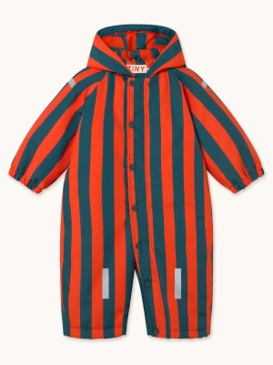 Obrázek produktu Tinycottons zimní kombinéza dětská RED STRIPES SNOW ONE-PIECE