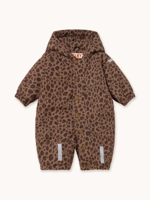 Obrázek produktu Tinycottons zimní kombinéza kojenecká ANIMAL PRINT SNOW ONE-PIECE hnědá