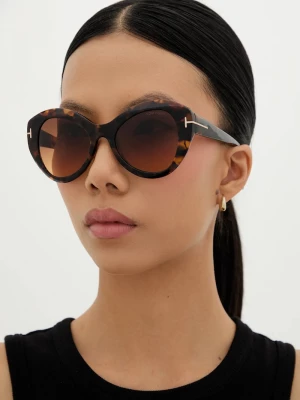 Obrázek produktu Tom Ford Sluneční brýle Tom Ford Guinevere hnědá