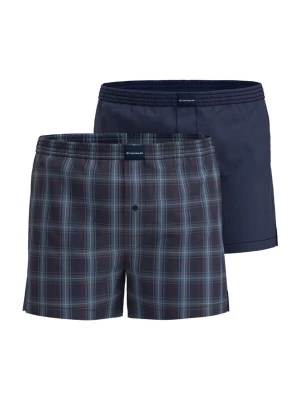 Obrázek produktu TOM TAILOR Boxerky modrá / námořnická modř / tmavě červená / bílá