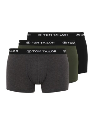 Obrázek produktu TOM TAILOR Boxerky šedý melír / khaki / černá / bílá