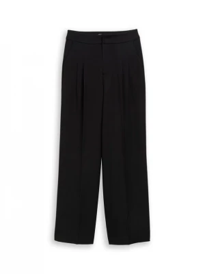 Obrázek produktu TOM TAILOR DENIM Kalhoty se sklady v pase černá