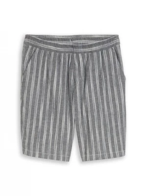 Obrázek produktu TOM TAILOR DENIM Kalhoty šedá / bílá