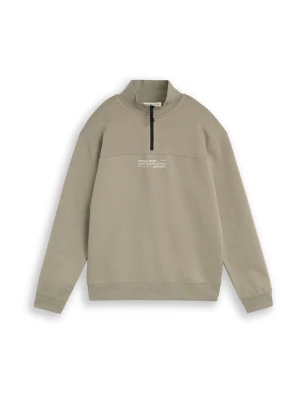 Obrázek produktu TOM TAILOR DENIM Mikina khaki / offwhite